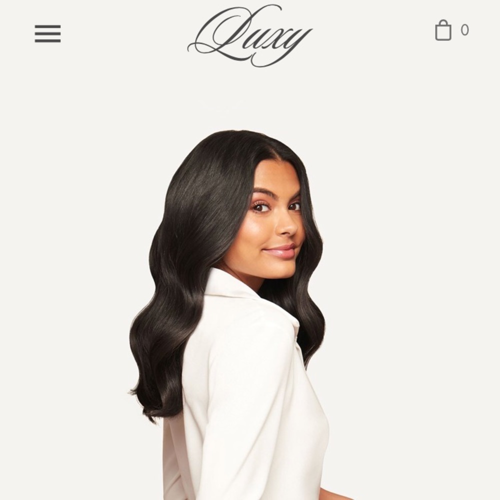 Luxy Hair extensions chocolate brown